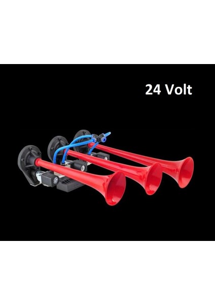24 Volt Saydırmalı Arap Korna 80EC Kırmızı Ean- 8698520200974 fırsatları