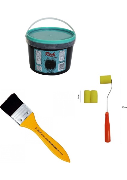 Multi Surface 2500 cc 2238 Siyah Fırça Set