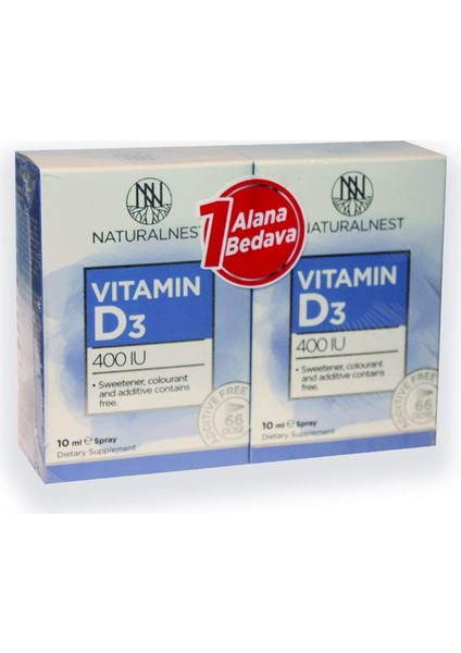 Vitamin D3 400 Iu 10ML Sprey