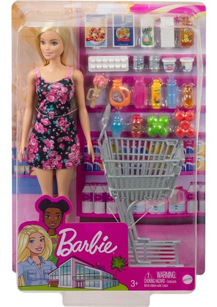 Model Bebek Çiçek Desenli Elbise ile Süpermarket Oyun Seti Kız Çocuklar İçin fiyatları