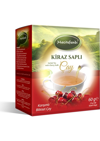 Kiraz Saplı Çay ( Süzen Poşet 40‘lı )
