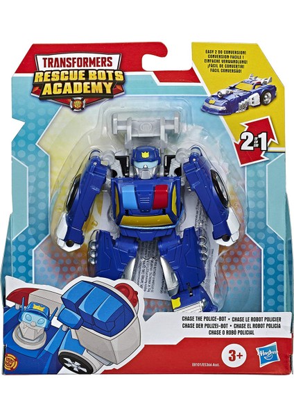 Rescue Bots Academy Chase The Police-Bot Figür