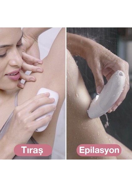 Silk-épil 9 9975 Güzellik Seti SensoSmart Kablosuz Islak-Kuru Kullanım 8 Ek Parçalı Epilatör