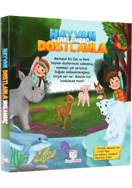 Saklambaç Kitabı - Hayvan Dostlarla