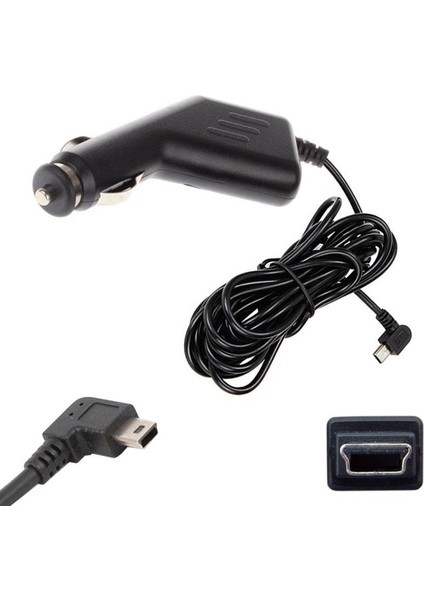 Navigasyon-araç Kamerası 90° 5 pin mini usb Şarj Adaptörü 5v 1,5A fırsatları