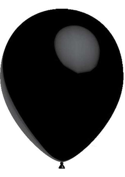Siyah Balon 1 Paket 100 Adet