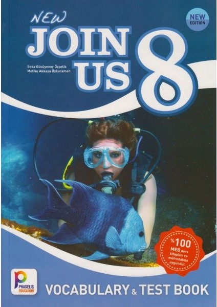 Phaselıs Educatıon New Joın Us 8 Vocabulary & Test Book