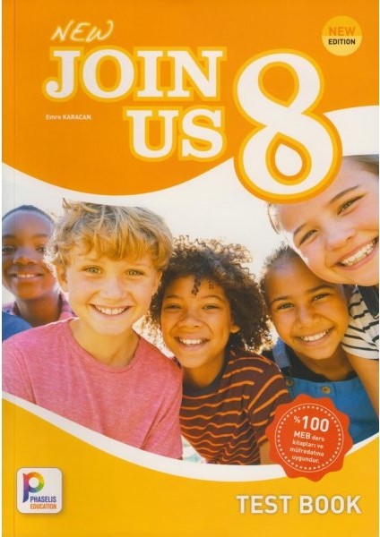 Phaselıs Educatıon New Joın Us 8 Test Book ( 380 Soru )