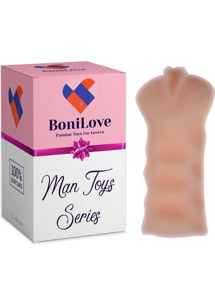 Man Toys Series  Gizi Silikon Realistik Suni Vajina Mastürbatör