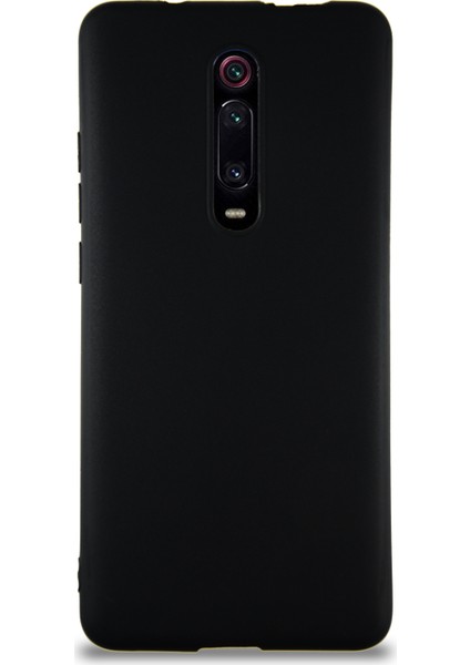 Xiaomi Mi 9t Pro Kılıf Soft Premier Renkli Silikon Kapak - Siyah