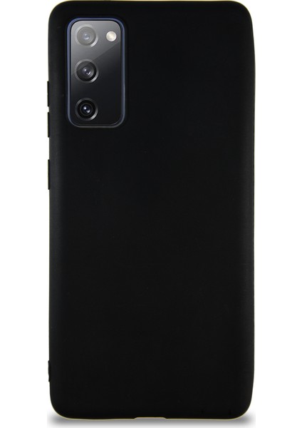 Samsung Galaxy S20 Fe Kılıf Soft Premier Renkli Silikon Kapak - Siyah