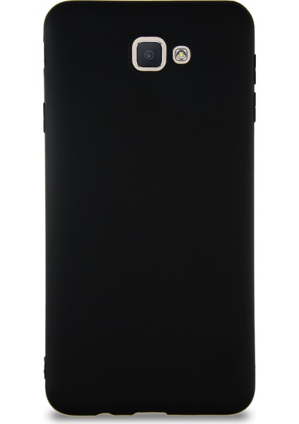 Samsung Galaxy J7 Prime 2 Kılıf Soft Premier Renkli Silikon Kapak - Siyah