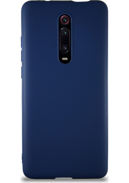 Xiaomi Mi 9t Pro Kılıf Soft Premier Renkli Silikon Kapak - Lacivert
