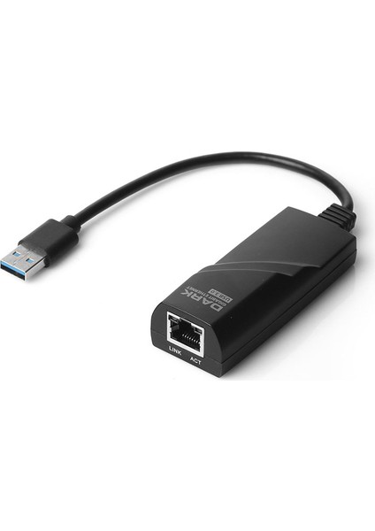 USB 3.0 To Ethernet Çevirici Dönüştürücü Adaptör (Gigabit DESTEKLI)(DK-NT-U3GLAN2)