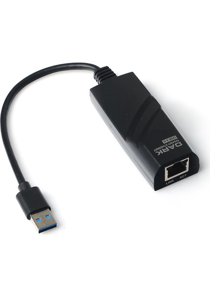 USB 3.0 To Ethernet Çevirici Dönüştürücü Adaptör (Gigabit DESTEKLI)(DK-NT-U3GLAN2)