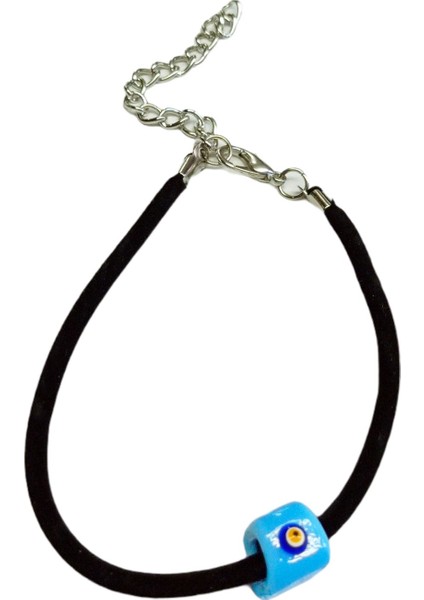 Cam Göz Kadife Bileklik