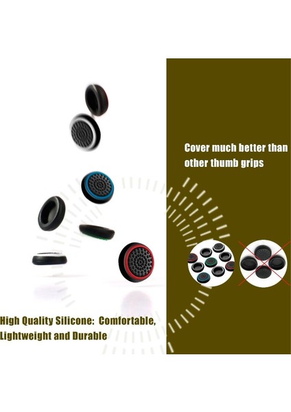Xbox Wireless Controller 2 Çift Tırtıklı Analog Başlığı Mavi