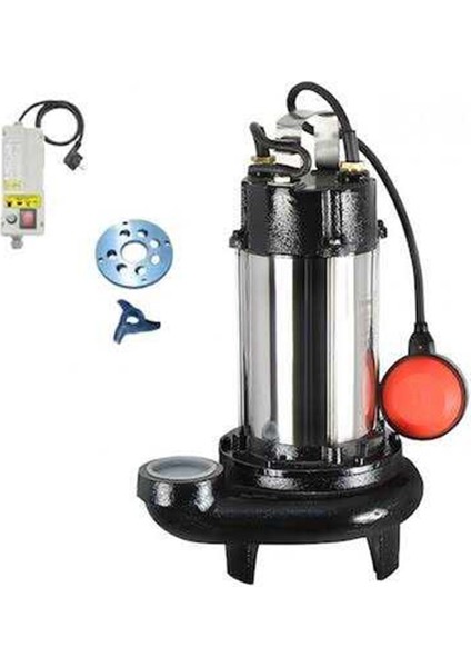 220 V Monofaze Bıçaklı Foseptik Dalgıç Pompa 1,5 Hp