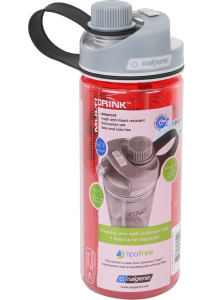 NG250.08.1790 Nalgene Multidrink Green -Gray Cap Tritan Suluk Suluk - Matara Gri