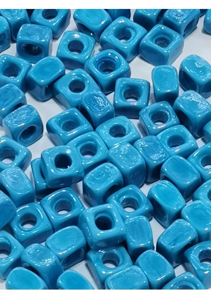 Cam Nazar Bordum Boncuğu 10-12 mm 50 Adet fiyatları