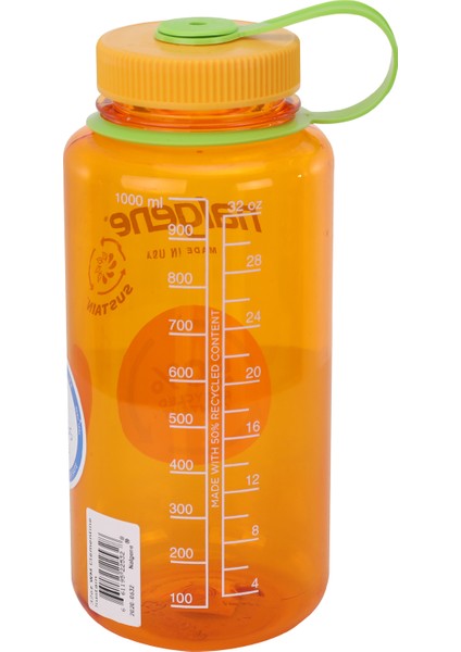 NG250.03.2020 Nalgene 32OZ Wm Clementine Sustain Tritan Suluk Suluk - Matara Turuncu