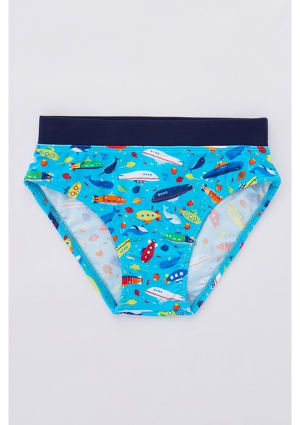 Çok Renkli Under The Sea Slip Mayo