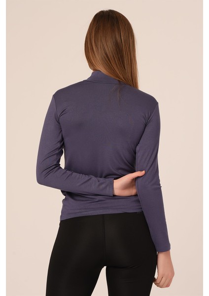 Yarım Balıkçı Uzun Kollu Viskon Koyu Gri Body fiyatları