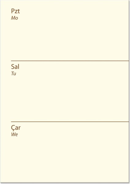 Öğrenci Ajandası Büyük 54 Yaprak 15,5 x 23 cm modelleri