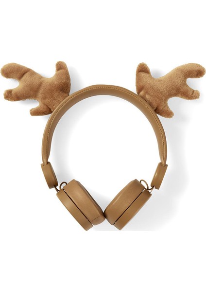 Rudy Reindeer Kahverengi Çıkarılabilir Aksesuarlı Kulak Üstü Çocuk Kulaklığı fiyatları