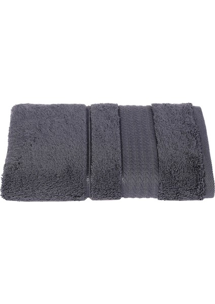 - Trendy Koyu Gri Soft Pamuk El-Yüz Havlusu