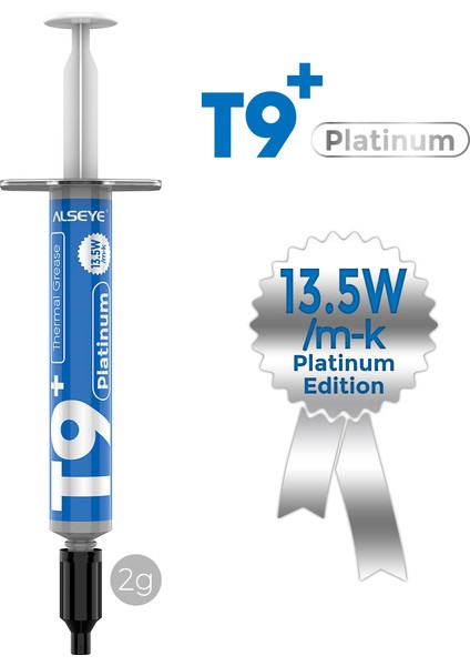 T9+ 13.5W/Mk Platinyum partiküllü Termal Macun