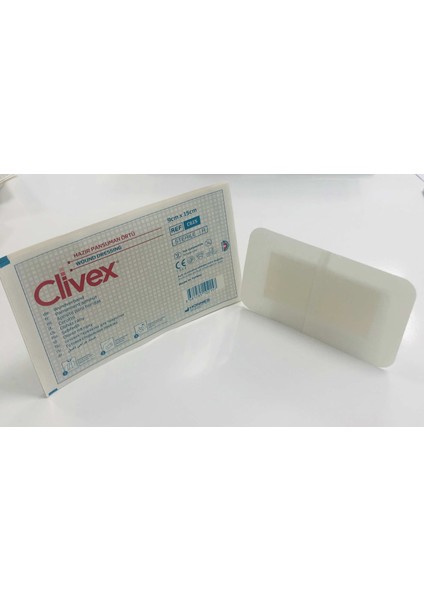 Hazır Pansuman Örtüsü 9cm x 25CM - Clivex (50 Adet)
