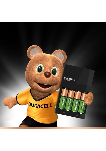 Cef 14 Şarj Aleti + 2 Adet Aa ve Aaa Pil Duracell 4 Saat Şarj Cihazı 1 Adet + Duracell Şarj Edilebilir Aa 1300 Mah Piller 2'li Paket