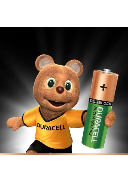 Cef 14 Şarj Aleti + 2 Adet Aa ve Aaa Pil Duracell 4 Saat Şarj Cihazı 1 Adet + Duracell Şarj Edilebilir Aa 1300 Mah Piller 2'li Paket