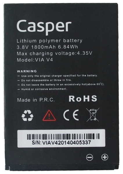 Casper V4 Batarya