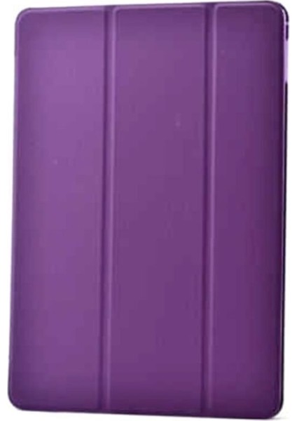 Apple iPad 5. / 6. Nesil 2017 / 2018 9.7" Kılıf Smart Cover Katlanabilir Standlı Akıllı Kapak Uyku Modlu Mor fiyatları