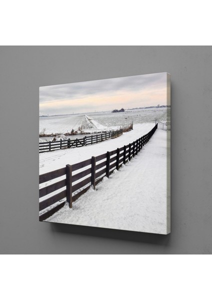 Karlı Köprü 80X80CM