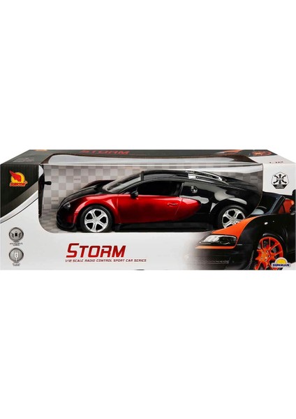 1:12 Uzaktan Kumandalı Araba Storm - Bordo indirimleri