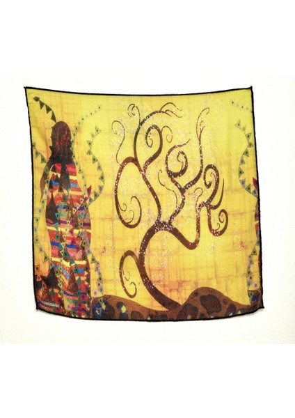 Gustav Klimt Life Desenli Bandana