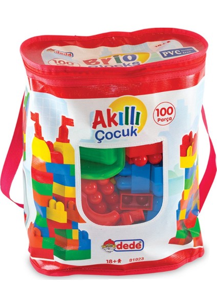 Fen Toys 01023 Akıllı Çocuk Blokları 100 Parça