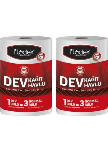 Dev Kağıt Havlu 2' Li