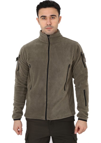 Çok Cepli Açık Haki Tactical Polar - Taktik Askeri Outdoor Polar fırsatları