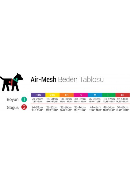 Airmesh Neon-Lime Göğüs Tasması Large