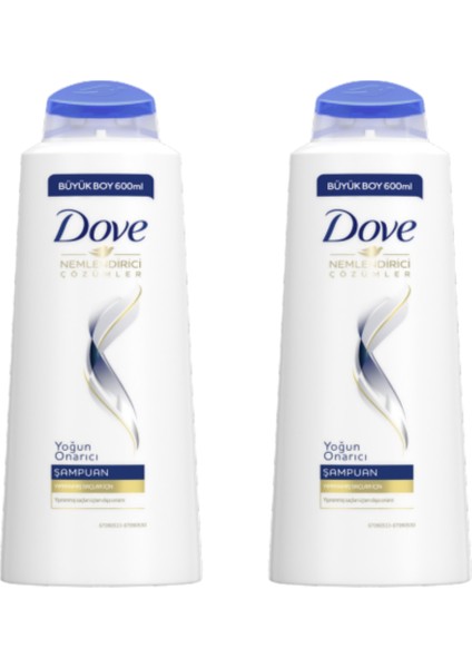 Yoğun Onarıcı Şampuan 2'li Set 600 ml