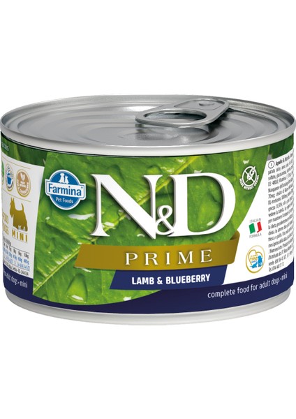 Nd Tahılsız Kuzu Y.mersini Köpek Konservesi 140 gr