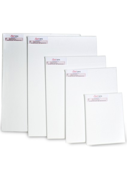 Profesyonel Tuval Paketi 35 x 50 cm 5'li