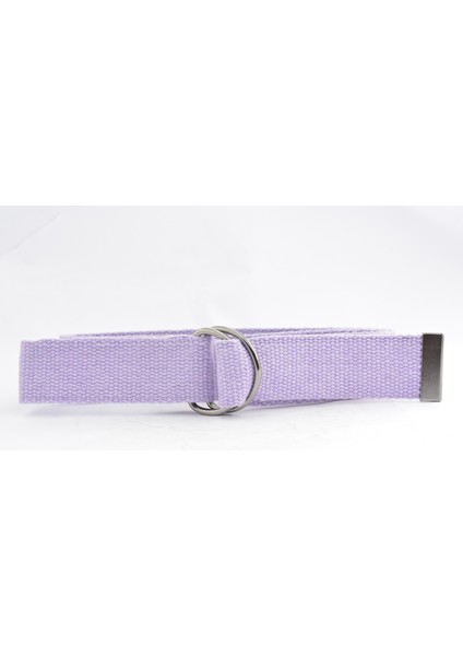Lila Ayarlanabilir D Tokalı Kolon Kemer 4 cm