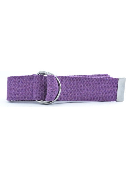 Mor Ayarlanabilir D Tokalı Kolon Kemer 4 cm