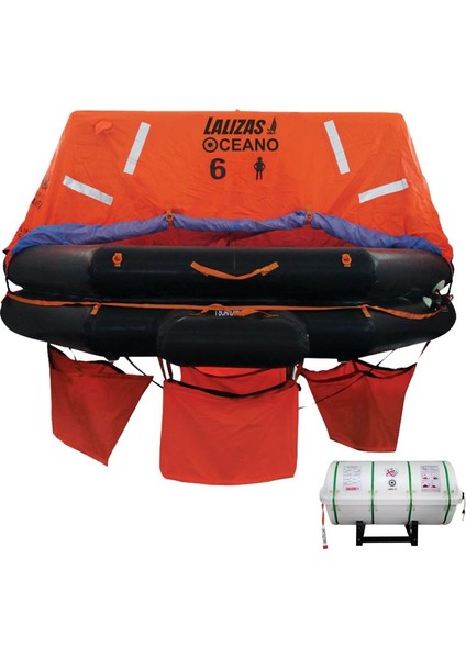 Lalızas Cansalı Solas Oceano,throw Overboard,16 Prs,kanister (A)