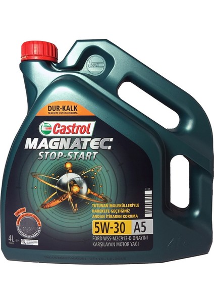 Magnatec Stop-Start 5W-30 A5 4 Litre Motor Yağı ( Üretim Yılı: 2022 )